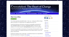 Desktop Screenshot of cruxcatalyst.com