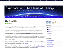 Tablet Screenshot of cruxcatalyst.com